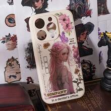 20 件/本贴纸书，雅典庄园系列，复古精致的人物和景观建筑主题贴纸，模切易撕，剪贴簿用品，装饰笔记本，相框，手机壳，水杯，垃圾桶，文具盒，DIY 个性化拼贴画，学校用品，返校