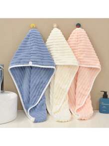 Candy Bar Dry Hair Cap For Women New Thick Super Absorbent Quick-Drying Household Dry Hair Towel Shampoo Shower Cap Back To School Hair Bonnet