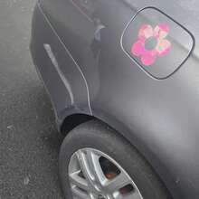 汽车贴纸，花朵贴纸，时尚汽车贴纸，纸质手感可爱贴花，正能量美学贴花，适用于所有车型、笔记本、自行车