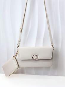 MINGYOU Nueva billetera mini tipo mensajero con bordado de moda, cierre de cremallera doble, gran capacidad y función múltiple para teléfono móvil, dulce y bonito bolso tipo mensajero exquisito para estudiantes jóvenes y mujeres, adecuado para compras, citas y regalo