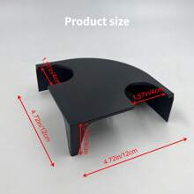 Double Hole Fish Tank Tunnel Shelter, Aquatic Animal Plastic Habitat + Fish Tank Decor Hide Cave, ABS Plastic Material, Fish Playing And Resting Room Observation Window, Pet Supplies For Fish Tank Decoration