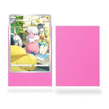 100 个/50 个 66 * 91 毫米磨砂卡套可展示个性化设计保护套适用于 MTG/PKM 卡牌游戏卡套/交易卡/桌面游戏卡/收集游戏卡保护套适用于棒球卡高品质耐用材料独家设计万圣节/圣诞节/生日礼物 - 彩色 - 查看 6