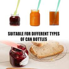 1pc Silicone Cream Cake Spatula Scraper, Dishwasher - D Style, Multiple Colors - View 6