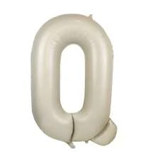 Balão de Letra em Folha de Alumínio Branco Creme de 40 Polegadas com 26 Letras, Adequado para Festas de Aniversário, Dia dos Namorados, Temas de Casamento, Formatura, Aniversário, Decoração de Balões para Festa de Carnaval, Itens de Decoração de Festa Livremente Combináveis