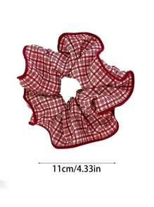 5pcs/3pcs/1pc Oversized Scrunchie Polka Dot Bow Hair Ties, Cute Hair Accessories For Girls & Students Scrunchies Scrunchy Hair Ties