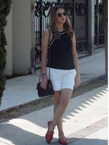 Balerinas de moda color rojo - Rojo - Ver 5