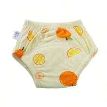 5pcs/Set Newborn Training Pants, Assorted Floral Patterns, Washable Lightweight Summer Potty Training Underwear, Reusable Cloth Diapers, Soft & Breathable, Suitable For Baby Boys And Girls, Essential Baby Item