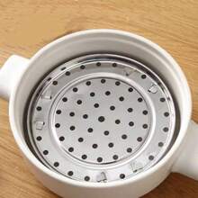 1pc Multi Functional Stainless Steel Steaming Rack, Detachable Waterproof Steaming Compartment, Household Kitchen, Multi Specification Steaming Basket Plate, Pressure Cooker Steaming Rack
