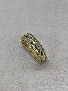 1pc Fashionable Rope Knot Men Tie Clip, Gold/Silver Vintage Tie Ring Clasp, Copper Material, Infinity Symbol, Eternal Love, Suitable For Men Daily Wear Men Necktie - Eternal Love - View 11