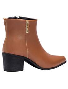 Shekinah Women Ankle Boots & Booties - Camel - View 3