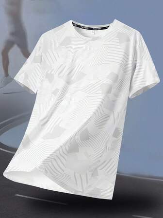 Sports&Outdoor T-Shirts Men Outdoor Apparel Spring And Summer Clothing Active Tops Short Sleeve Daily&Casusl Running&Workout Comfortable Loose Tennis & Golf Hockey Equestrian