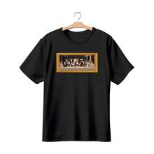 Camiseta Con Estampado De meme ultima cena norteñas - Negro - Ver 1