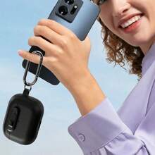 Locking Case Compatible With Airpods Pro 2nd/1st Generation Case Cover With Secure Lock Clip, AirPods 4 Case Full-Body Shockproof Protective Cover Compatible With Airpods 3