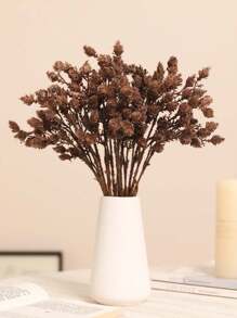 Simulated Flowers, Pine Branches, European Retro Style Bedroom, Living Room, Foyer Decoration, Floral Arrangements, Plant Ornaments