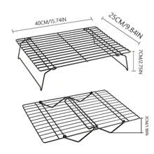 1/3 Tier Stainless Steel Stackable Cooling Rack, Suitable For Baking, Cooking, Roasting, Oven And Dishwasher, For Cookies, Pizza, Cakes And More