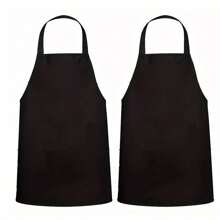 40pcs/20pcs/10pcs/1pc Customizable Apron & Hat Set For Restaurant, Anti-Oil & Dust, Customized Restaurant, Hotel, Burger, Fried Chicken Shop Logo