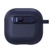 Locking Case Compatible With Airpods Pro 2nd/1st Generation Case Cover With Secure Lock Clip, AirPods 4 Case Full-Body Shockproof Protective Cover Compatible With Airpods 3