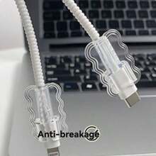 10Pcs ABS Resin Cable Sleeves: Protect Your Cables From Breakage And Disconnection
