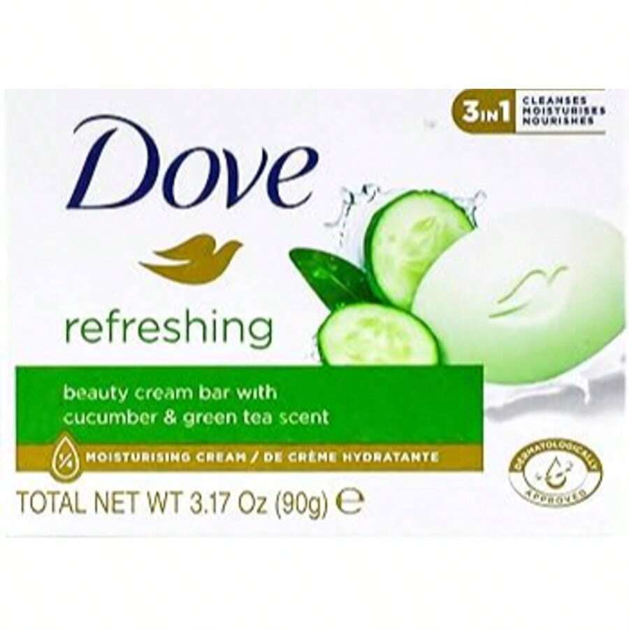 Dove Beauty Cream Bar Soap 90g 3.17 Oz For Moisturising Skin 1ct - 清爽 - 查看 1