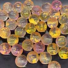 20pcs Glass Marbles With Starry Speckles: Interesting Marble Games And Accessories For Home, Living Room, Office Decor, Mother's Day, New Year, Easter Gifts - Multicolor - View 11