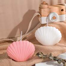 Macaron Colored Shell Scented Candle, Ins Style Home Decor, Shooting Prop, Customized Gift