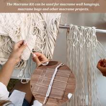 Paquete de 10 herramientas separadoras - Guía espaciadora y regla para macramé, 4 tamaños, 1cm-5cm