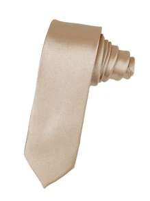1 pieza Corbata de unicolor para hombre, corbata formal de negocio estrecha (2 pulgadas de ancho), brillante casual, adecuada para uso diario, bodas, banquetes, fiestas, eventos, regalo