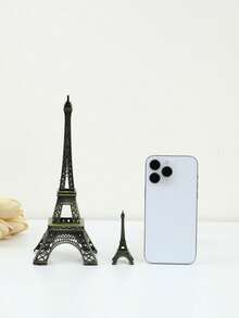 1 pieza Modelo de Torre Eiffel, figura decorativa para el hogar, utilería fotográfica, mejor regalo para cumpleaños, graduación, adorno decorativo