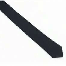 1 pieza Corbata de unicolor para hombre, corbata formal de negocio estrecha (2 pulgadas de ancho), brillante casual, adecuada para uso diario, bodas, banquetes, fiestas, eventos, regalo