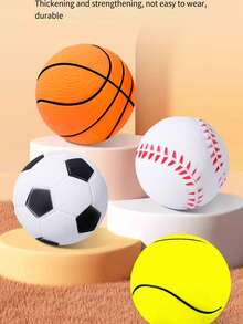 Wrist Bounce Ball With Rope, Elastic Swing Ball Stress Relief Toy - Multicolor - View 8