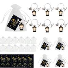 10 套毕业钥匙扣礼品 - 10 包金属励志钥匙扣，附有励志感谢卡，适合通用和毕业场合、狂欢节主题、特殊功能纪念品 - 彩色 - 查看 13