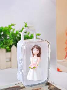 2pcs Figure Design Decoration Craft Best Gifts Birthday Graduation - Multicolor - View 11