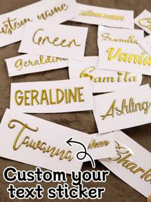 5/10Pcs Personalized Custom Name Tag Stickers, 3-6 Inch Labels, Name Decal, Custom Decal Stickers, Name Stickers, Date Stickers, DIY Gifts, Handmade, Handwriting, Wedding Stickers, Gift Stickers. Exquisite, Stylish, High-Quality, Colorful, Modern, Custom, Personalized, Unique, Ideal Gifts For Him For Valentine's Day, For Mother's Day, For Birthdays, For Father's Day, For Graduation, For Weddings, For Housewarming,Customized Stickers,Warm Ambience,Xmas Decoration, Autumn Home Refresh