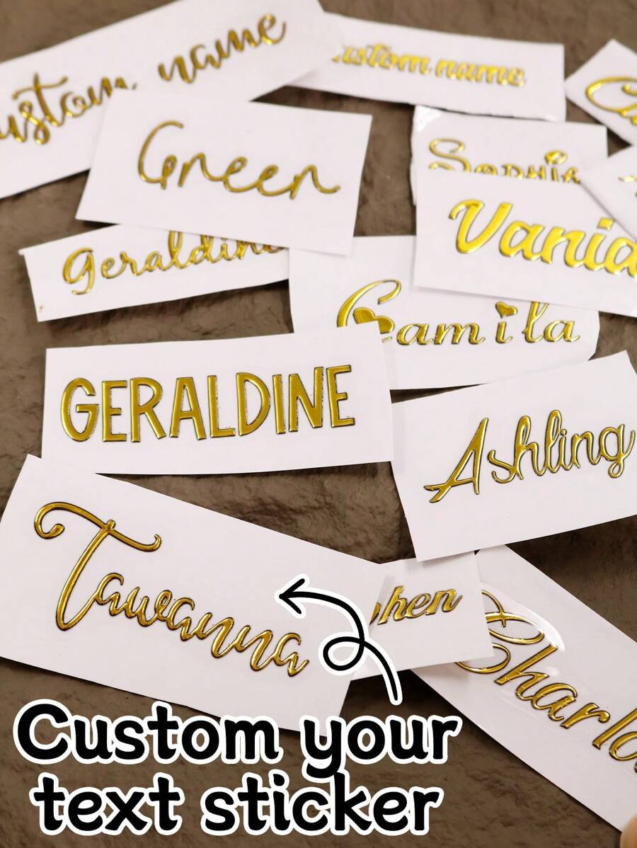 5/10Pcs Personalized Custom Name Tag Stickers, 3-6 Inch Labels, Name Decal, Custom Decal Stickers, Name Stickers, Date Stickers, DIY Gifts, Handmade, Handwriting, Wedding Stickers, Gift Stickers. Exquisite, Stylish, High-Quality, Colorful, Modern, Custom, Personalized, Unique, Ideal Gifts For Him For Valentine's Day, For Mother's Day, For Birthdays, For Father's Day, For Graduation, For Weddings, For Housewarming,Customized Stickers,Warm Ambience,Xmas Decoration, Autumn Home Refresh
