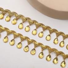 1 Yard 3.5cm Wide Tassel Latin Dance Costume Dress Beaded Fringe Sewing Materials Lace TrimmingDIY Crafting Accessories Trims Fringes Sewing Fringe Tassels Sewing Accessories Sewing Accessories Tassel Fringe Trim Garniture Couture Sewing Fringes Fabric And Lace Tassels Tassels Crafts Lace For Crafts Bead Fringe