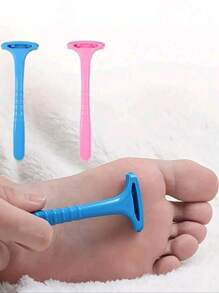 1 pezzo Pialla per piedi, rimuove la pelle morta, leviga i talloni, accessorio per pedicure, rimuove i calli di pelle morta sulle piante dei piedi, borsa, organizer, porta oggetti