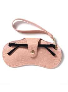 Estuche para gafas de sol de mujer, estuche de gafas portátil retro, bolsa protectora de gafas de sol