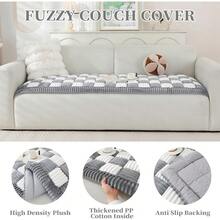Funda para sofá antideslizante y lavable, funda para sofá para mascotas, protector de sofá para perros, cama de perro suave y esponjosa, almohadilla para sofá amigable con las mascotas (70 x 180 cm, gris oscuro), funda para sofá de perro - Gris - Ver 5