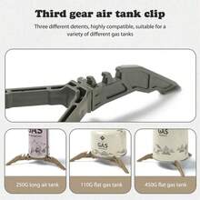 Foldable Gas Tank Stand, Gas Tank Bracket, Camping Stove Tripod Stand, Outdoor Camping Accessories - View 3