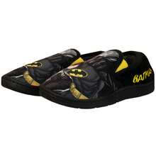 DC Comics Batman Slippers | Batman Boys' Slippers | Kids' Footwear | Fast UK Delivery Shipping | Trusted UK Seller | Great Gift For Kids | Perfect For Halloween, Birthdays And Christmas - Black - View 3