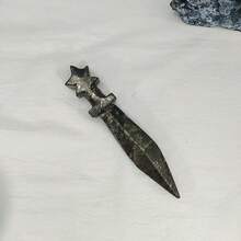 独特的天然水晶剑雕刻 - 非常适合家居装饰和生日、万圣节和圣诞节礼物、DIY 工艺品、珠宝图案、DIY 珠宝制作配件 - 彩色 - 查看 20