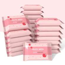 10pcs/Pack Reusable Adult Wet Wipes, Convenient Travel Size Wet Tissues, Economical Household Wet Wipes