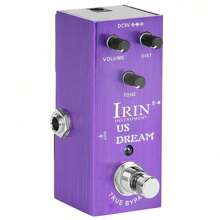 IRIN IRIN AN Series Multi-Color Electric Guitar Single-Block Effect Pedal, Aluminum Alloy Portable, Suitable For Adult Performance (Includes Various Sound Effects)