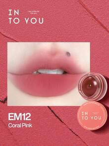 INTO YOU Shero Super Matte Lip & Cheek Mud EM12(Canned) - EM12 - View 1