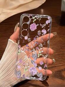 Ốp điện thoại in hình hoa, 1 chiếc, thời trang, chống sốc, mềm mại, tương thích với iPhone 16/16 Plus/16 Pro/16 Pro Max/15/15 Plus/15 Pro/15 Pro Max/14 Pro Max/14 Pro/14 Plus/14/13Pro Max/13pro/13/13mini/SE3/7/8/SE2/12 Pro Max/12 Pro/12/12 Mini/11 Pro Max/11 Pro/11/XR/XS Max/X/XS/7p/8p. Chống nước, chống rơi, chống trầy xước. Phiên bản quốc tế, không phải phiên bản nội địa. - Trong sáng - Xem 5
