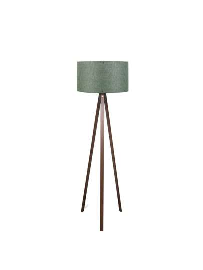 Well Home Dark Tripod Vloer Lamp 100% MDF Groen Shade, Relief Green, Tanganica Collection, 38x38x140, E27 Socket, Max 60W. Free Shipping 24/72 Hours.