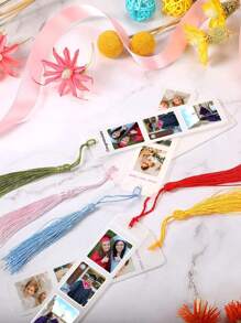 Marcador de Página Acrílico com Foto Personalizada para Temporada de Formatura, Presente Comemorativo da Temporada de Formatura, Foto Personalizada, Marcador de Página Comemorativo de Foto em Grupo dos Colegas, Dando aos Colegas, Professores e Alunos o Melhor Presente Comemorativo da Temporada de Formatura, Suprimentos Escolares, Volta às Aulas
