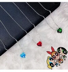 Silver Plated Best Friends Trio - Colorful - View 2