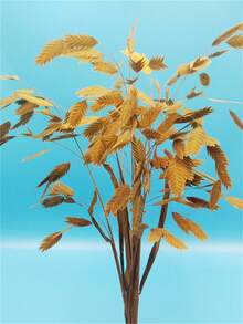 1 Bouquet Of 7 Small Ponytail Plants For Home Decor, Wedding Bouquet Shooting Props, Mother's Day Gift