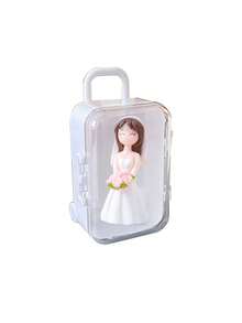 2pcs Figure Design Decoration Craft Best Gifts Birthday Graduation - Multicolor - View 15